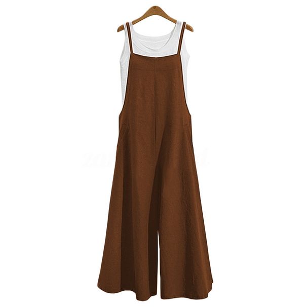 2023 Women's Loose Fit Wide Leg Casual Jumpsuit_voghion.com