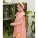 Vêtements pour enfants Été Nouvelle MLS Tendance Manches Courtes Mince Enfants Demi-Manches Filles Décontracté Dessin Animé Robe_voghion.com