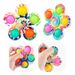 Stress Relief Toys Stem Supply Finger Bubble Music Double Sided UV Printing Colorful Pattern Rat Extermination Pioneer Finger Gyroscope_voghion.com