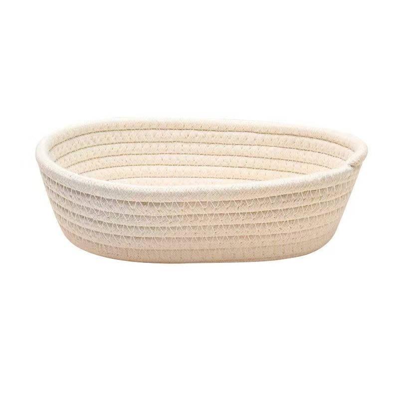 Small Woven Basket，Empty Decorative Gift Chest Box， To Store And Organize Household Items For Living Room, Bedroom, Playroom_voghion.com