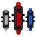 Rower USB ładowanie LED ostrzegawcze światła tylne nocne sprzęt do jazdy na rowerze górskim_voghion.com