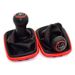 5/6 Speed Gear Shift Knob Lever Shifter Gaitor Boot PU Leather For 1998-2004 Golf IV 4 GTI R32 VW Bora Jetta MT_voghion.com