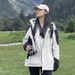 Outdoor 3-in-1 Women Windproof Water-Resistant Couples Single Layer Thin Hiking Jacket Men_voghion.com