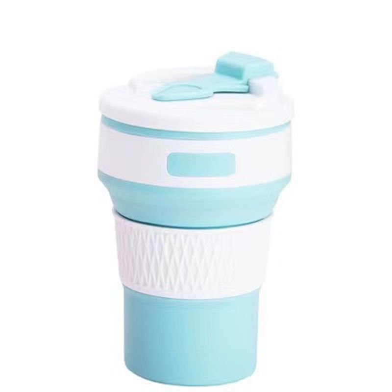 Silicone Outdoor Water Cup Foldable Retractable Mug Silicone Cup Multifunctional Travel Coffee Cup Easy To Carry Water Cup_voghion.com