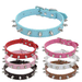 Row Of Rivets Dog Super Cool Bite-Resistant Collar Pet Supplies_voghion.com