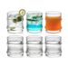 Whiskey Glasses - Premium Hand-Blown Crystal Tumbler For Scotch Bourbon & Cocktails (Thick-Base Ice Grip Design 10oz Capacity Elegant Barware)_voghion.com