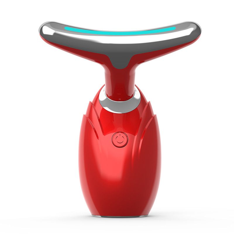 Neck Warmth EMS Lifting Tighten Massager Electric Microcurrent Ion Wrinkle Remover LED Photon Face Be 70% discount_voghion.com