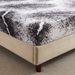 Black And White Abstract Art Mattress Cover Polyester 3D Printed Bedspread_voghion.com
