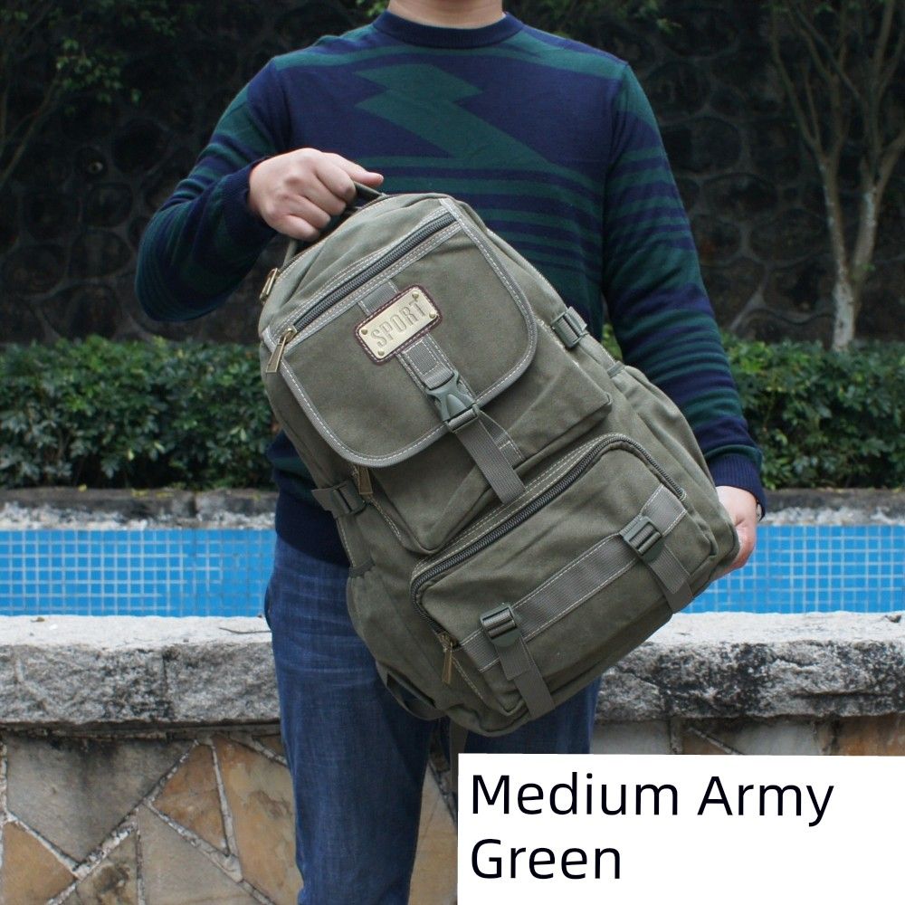 Reisetasche aus extragroßem, robustem Outdoor-Canvas für Herren_voghion.com