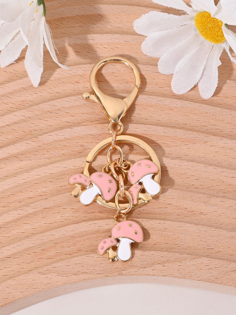 Cute Mushroom Keychain For Students, Backpacks, Handbags, Car Key Accessories_voghion.com