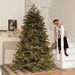 Premium PE Christmas Tree – Auto-Shaping Branches (1.5M/1.8M/2.1M/2.4M, Pre-Lit Options, Ultra-Dense Needles For Realistic Look)_voghion.com