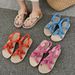 Women's Flat Woven Sandals Women's Summer Outer Wear Beach Bohemian Sandals Summer_voghion.com