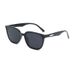 Blue Plus Unisex Full Frame Sunglasses - Lightweight & Foldable With UV400 Protection (Multi-Color, Fashionable Design)_voghion.com