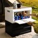 Utomhusfällbar låda, träskydd, multifunktionell camping, hemmabruk, bagagerumsförvaring_voghion.com