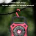 Outdoor Camping Fan Multifunctional Handheld Type-C Fast Charging Portable Work Light Searchlight Hangable_voghion.com