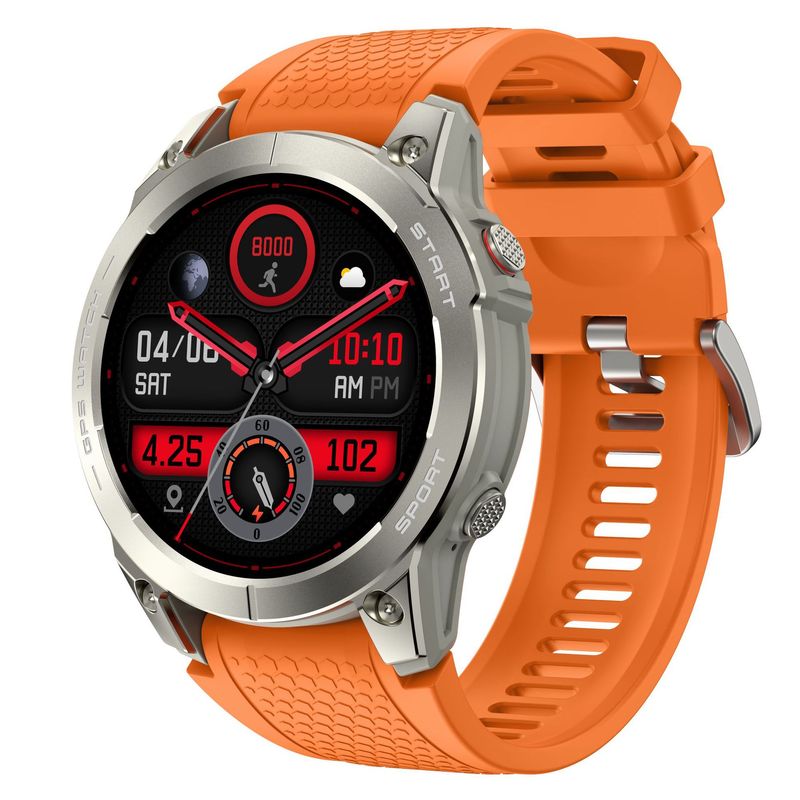 S53 Smart Watch - 1.4" HD Touchscreen, Heart Rate & Blood Oxygen Monitor, GPS Fitness Tracker, Bluetooth Calling, IP68 Waterproof, 7-Day Battery_voghion.com