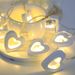 LED Wooden Heart Valentine's Day Wedding Decoration Atmosphere Christmas String Lights In Stock_voghion.com