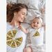 Parent Child Outfit Pizza Summer Mother Daughter Outfit T Shirt Family Of Three Or Four Father Son Outfit Short Sleeved T Shirt_voghion.com
