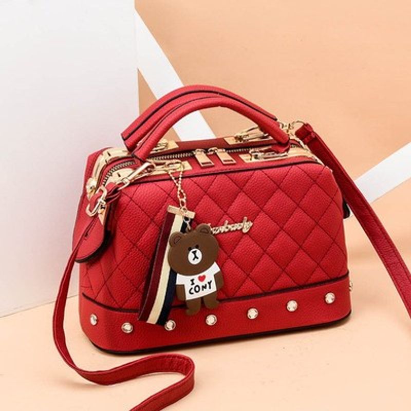 2024 Europäische und amerikanische Mode-Damentasche mit kleiner, duftender Handtasche im Lingge-Stil, kleine Handtasche, Boston-Umhängetasche_voghion.com