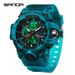 Men's Digital Analog Sport Watch With Multifunction, Waterproof, And LED Backlight For Outdoor Activities Sports Waterproof Men's Electronic Watch_voghion.com