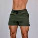 Summer Fitness Shorts, Light Board Three Piece Pants, Men's Quick Drying Breathable Elastic Shorts_voghion.com