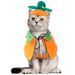 New Double-Sided Pumpkin Reversible Dog Cape Pet Cat Cute Halloween Accessories_voghion.com
