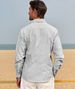 Herren Langarm Button-Down-Hemd Gestreift Casual Baumwolle Business Sommer Strand Hochzeit Kleid Hemden_voghion.com