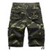 Herrenbekleidung 5-Punkt-Shorts für Herren Lockere, lässige Cargo-Camouflage-Shorts, große 5-Punkt-Hose mit mehreren Taschen_voghion.com