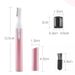 1PC Women Electric Eyebrow Trimmer Shaver Razor Facial Hair Remover Shaper Ladies_voghion.com