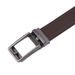 Men's Korean Style Leather Belt - Automatic Buckle For Business & Casual Wear_voghion.com