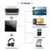 Bluetooth 5.0 Transmitter Receiver Wireless Adapter Low Latency 3.5mm AUX Jack Optical SPDIF Audio Adapter For PC TV Car Speaker_voghion.com
