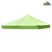 9.6X9.6ft EZ Pop Up Canopy Folding Gazebo/Light Green_voghion.com