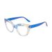 New Style Color Anti-Blue Light Cat Eye INS Fashion High-End Bare Face Glasses Frame BL908_voghion.com