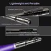 UVFlashlight395nmUltravioletTorchWithPenClipPortableAAABatteriesUsedVioletLightPetUrineScorpionDetectorUVLamp_voghion.com