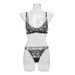 Women's Intimates Classic Embroidered Bra And Panties Two Sets Of Women's Underwear Set_voghion.com