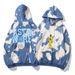 Men's wear tie dye printed hoodie plus fleece hip hop hoodie_voghion.com