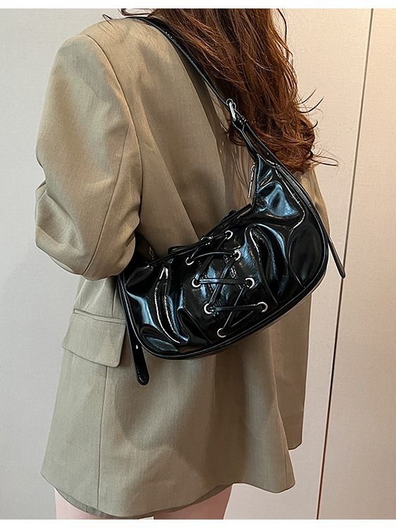 Borsa a tracolla con tracolla e fiocco da donna, nuova 2025, versatile_voghion.com