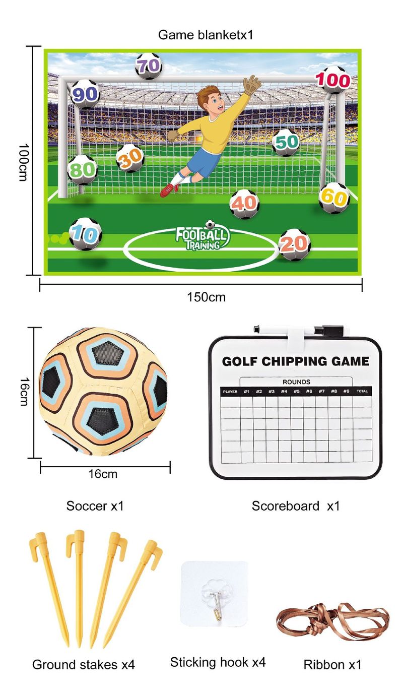 Kid's Toys Children's Golf Series Set With Soft Bullet Gun Football Cloth Indoor And Outdoor Parent Child Interactive Sports_voghion.com