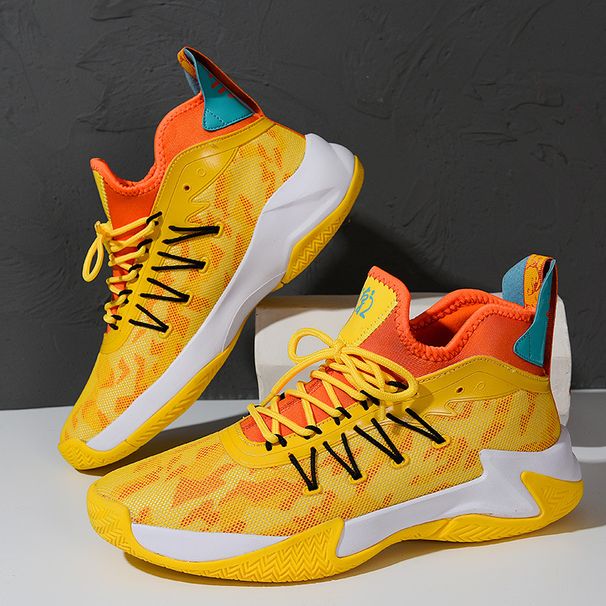 Men's shoes basketball shoes mesh surface breathable student running shoes soft soles sneakers low top non-slip sports shoes_voghion.com