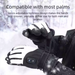Windproof Thickened Men's Riding Motorcycle Vehicle Waterproof Rechargeable Heater Winter Hand Warmer Artifact Handheld_voghion.com