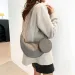 Casual Corduroy Womens Hobos Shoulder Bags Simple Solid Color Ladies Crossbody Bag Versatile Commuter Female purse_voghion.com