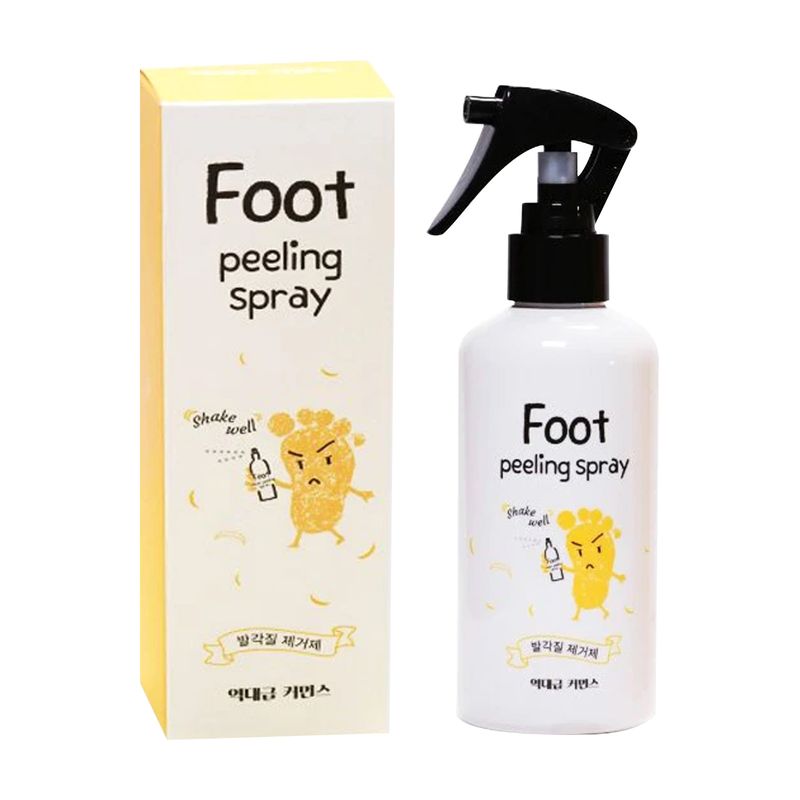 fotpeeling vakker reparasjon lysnende spray eksfolierende hard hud fotbleking fotpleiekrem_voghion.com