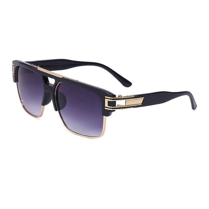 New men's sunglasses Driving large frame sunglasses men's sunglasses retro trend_voghion.com