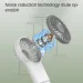 3 Wind Speed Portable Pocket Cooling Electric Fan For Travel Indoor Outdoor Usb Desktop Rechargeable Handheld Fan With Hook_voghion.com
