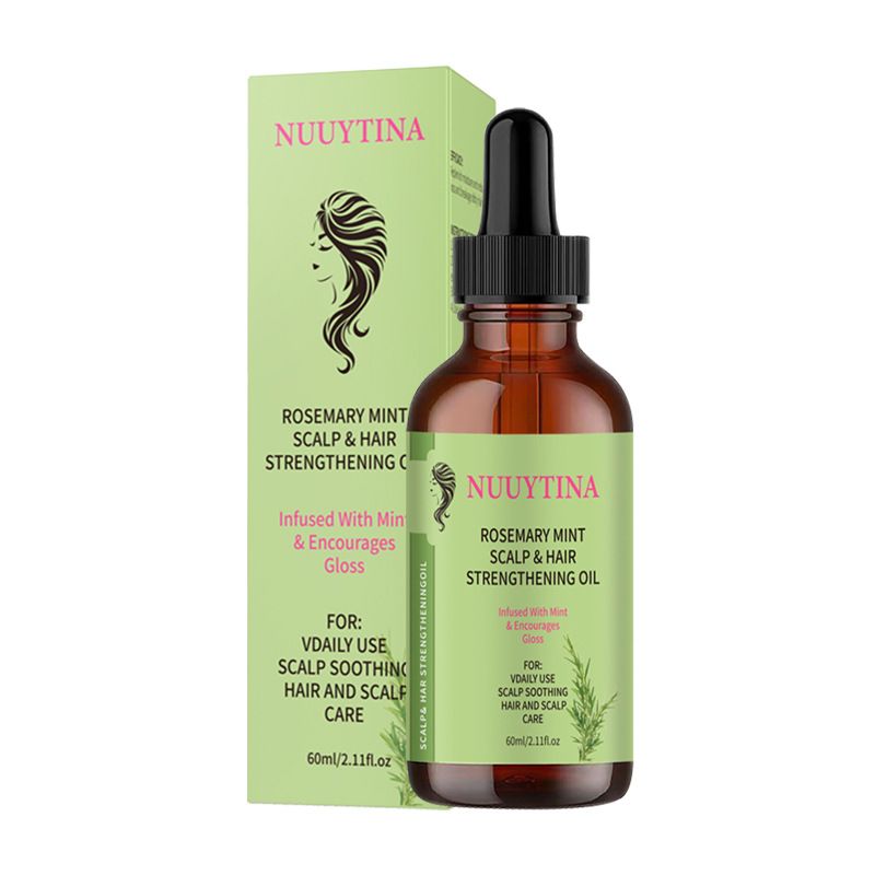 Conditioners NUUYTINA Rosemary Mint Strong Hair Care Essential Oil Nourishes The Hair Roots And Softens The Base Oil Frizzy And Soft_voghion.com
