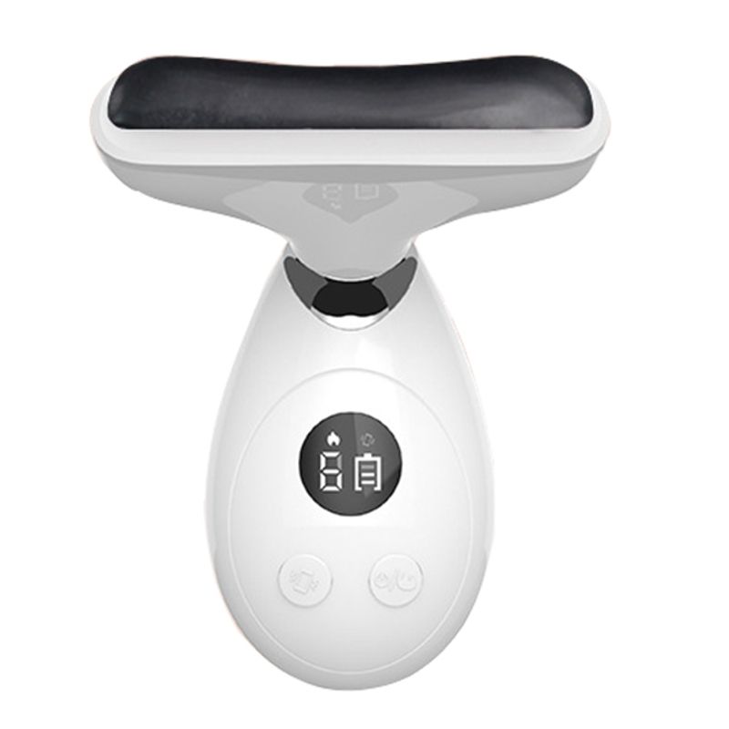 9 Gears Electric Red Light Bian Stone Scraping Board Heat Vibration Fa Massager Facial Lifting Relaxation cial 70% discount_voghion.com