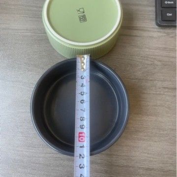 Ciotola per gatti in ceramica con fondo piatto leggermente imperfetto, antiribaltamento, per cani e gattini, di piccole dimensioni_voghion.com