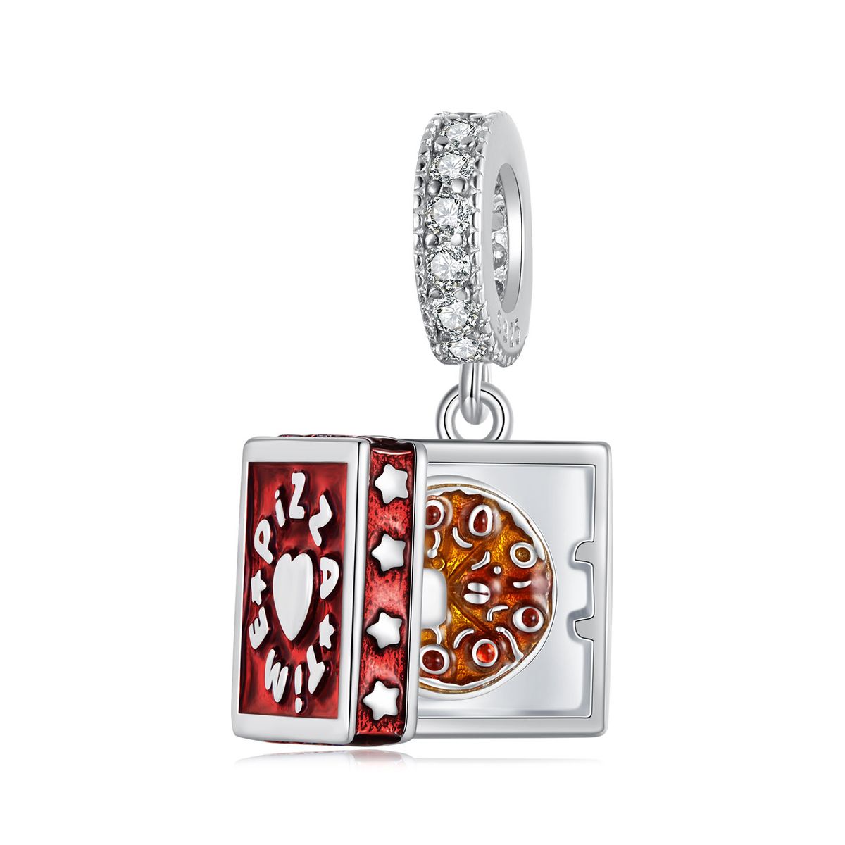 Charm-Anhänger „Pizza“ aus Sterlingsilber_voghion.com