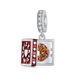 Charm-Anhänger „Pizza“ aus Sterlingsilber_voghion.com
