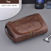 New Handheld PU Men's Makeup With High-end Feel Large Capacity Waterproof And Portable Travel Grooming Storage Bag_voghion.com